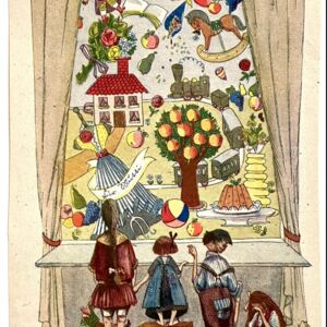 Zeichnung von Elsbeth Kupferoth im Ulenspiegel, 1947