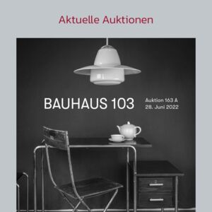 Auktion "Bauhaus 103", Auktionshaus Quittenbaum, München