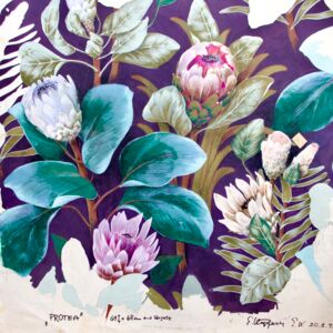 Textildesign von Elsbeth Kupferoth