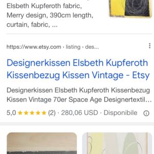 Vintage Objekte von Elsbeth Kupferoth