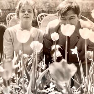 Elsbeth Kupferoth mit Familie